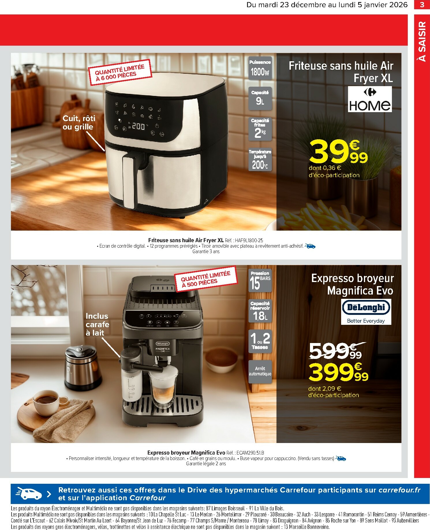 carrefour - Catalogue Carrefour - Électroménager valable du 23/12 au 05/01 - page: 5
