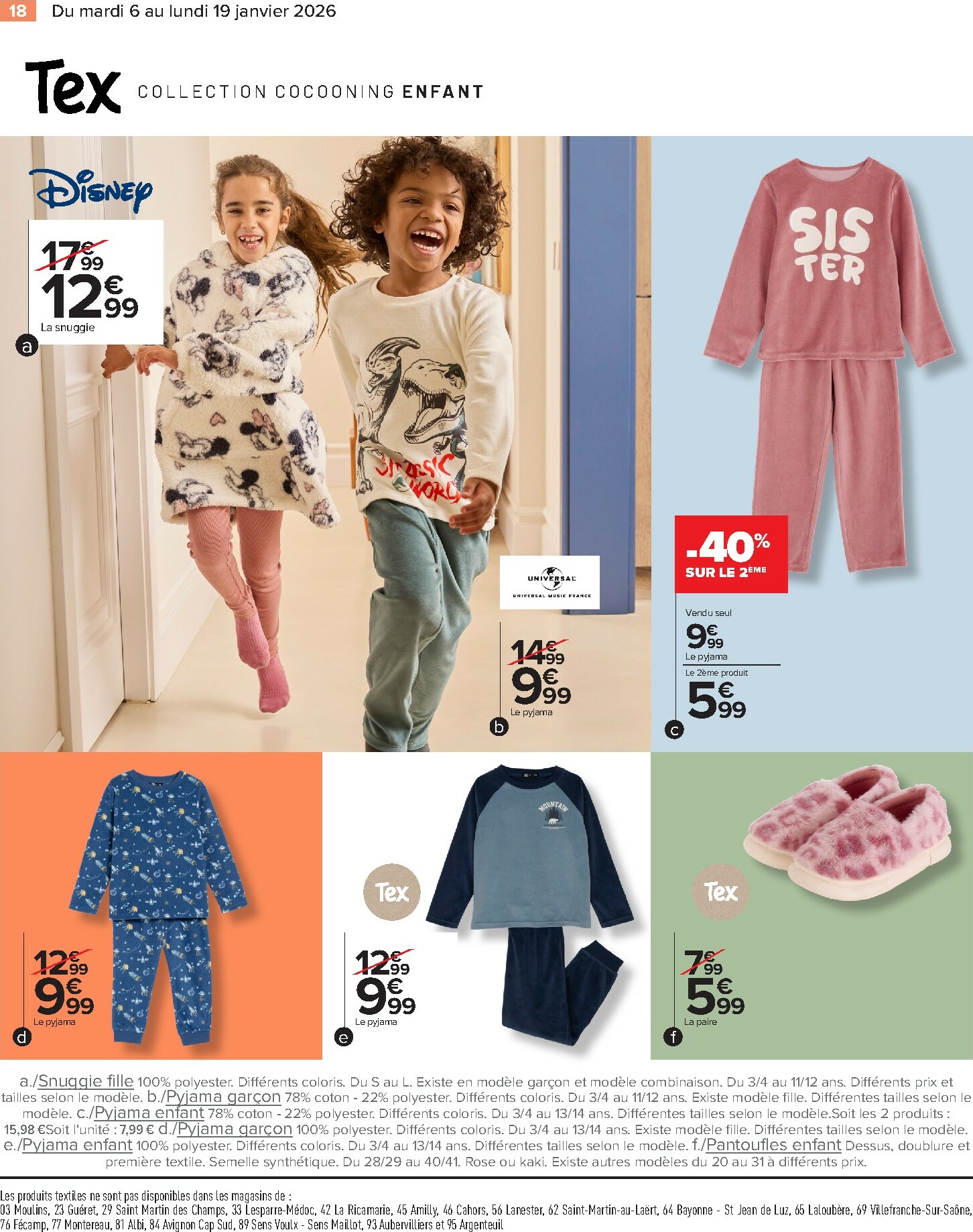 carrefour - Catalogue Carrefour - Spécial Cocooning valable du 06/01 au 19/01 - page: 18