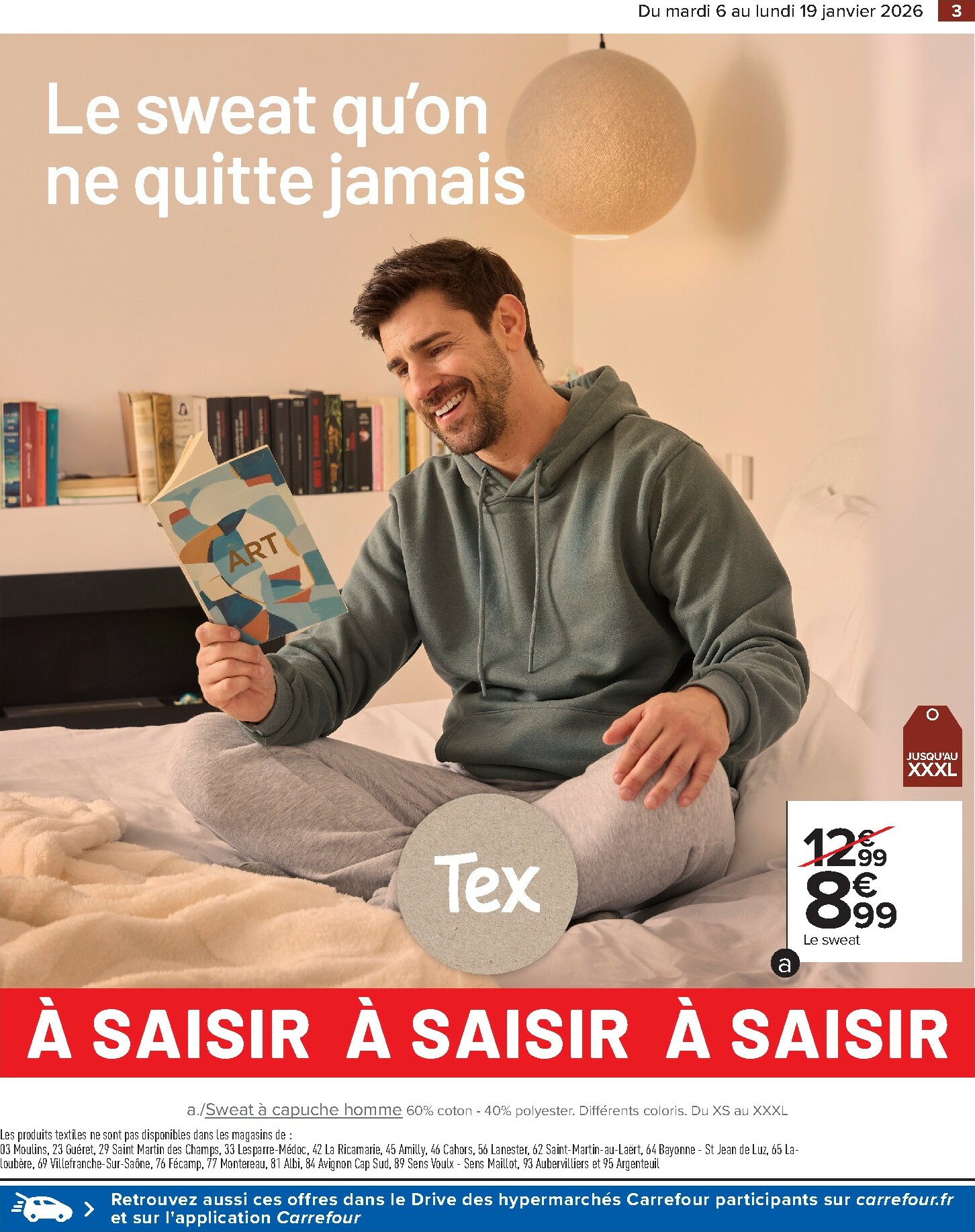 carrefour - Catalogue Carrefour - Spécial Cocooning valable du 06/01 au 19/01 - page: 3