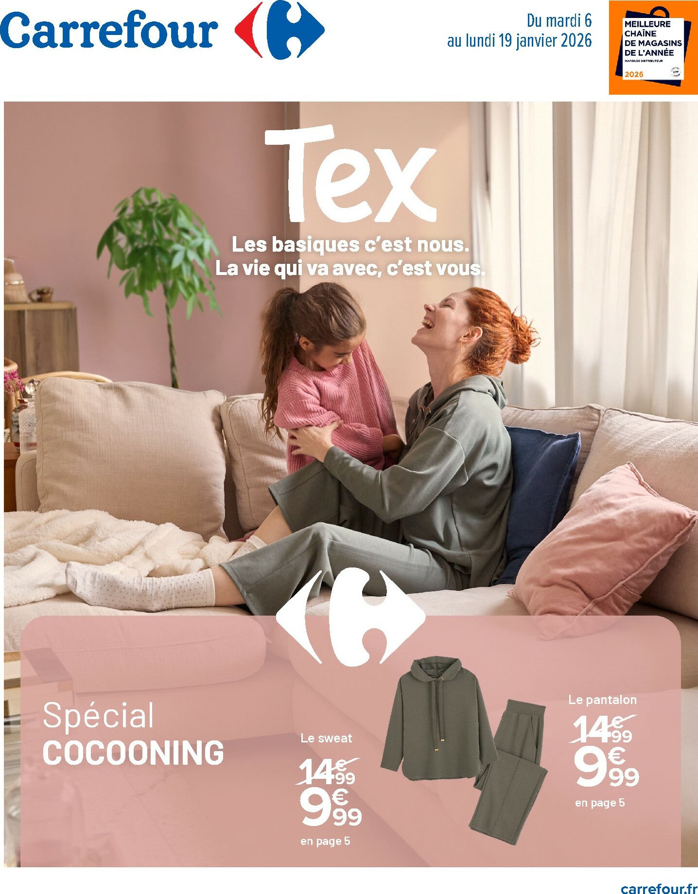carrefour - Catalogue Carrefour - Spécial Cocooning valable du 06/01 au 19/01