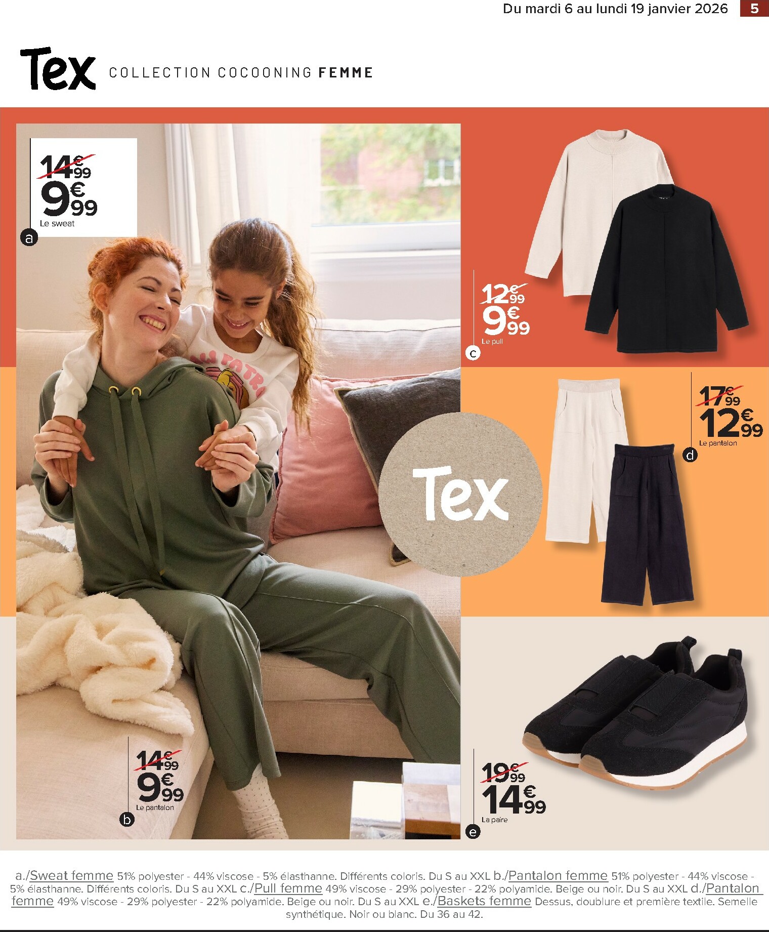 carrefour - Catalogue Carrefour - Spécial Cocooning valable du 06/01 au 19/01 - page: 5