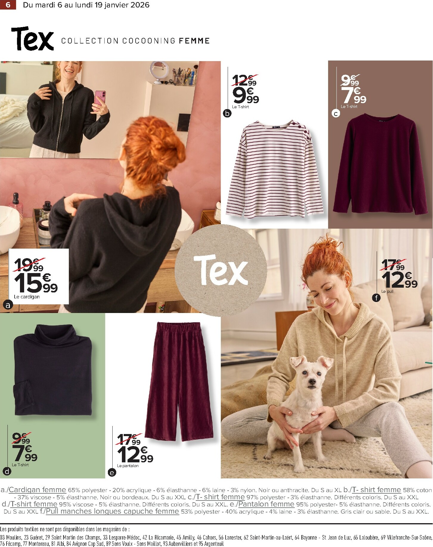 carrefour - Catalogue Carrefour - Spécial Cocooning valable du 06/01 au 19/01 - page: 6