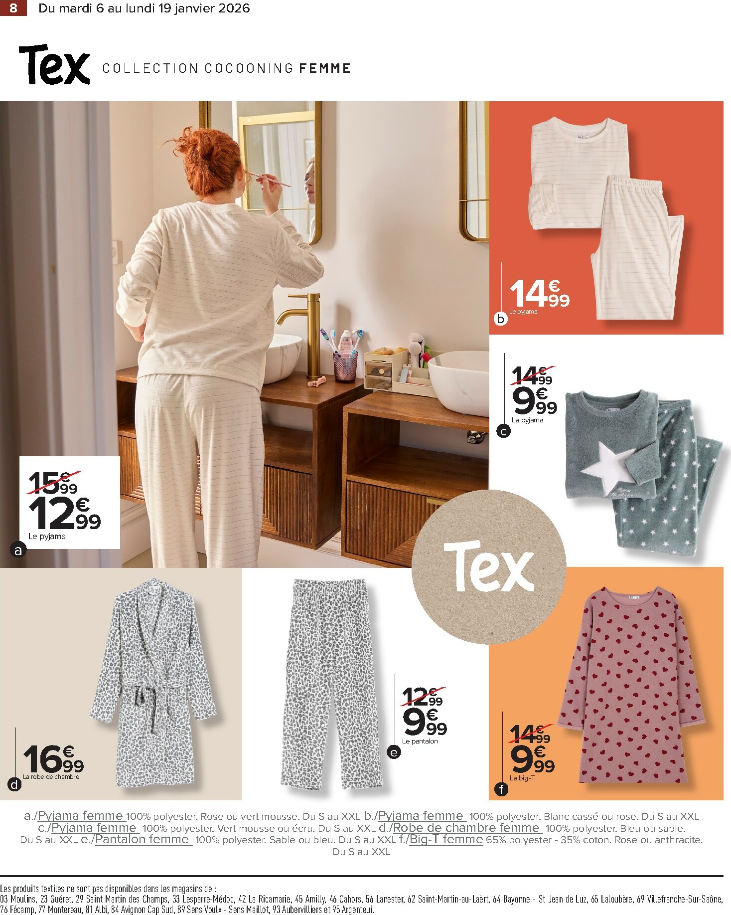 carrefour - Catalogue Carrefour - Spécial Cocooning valable du 06/01 au 19/01 - page: 8