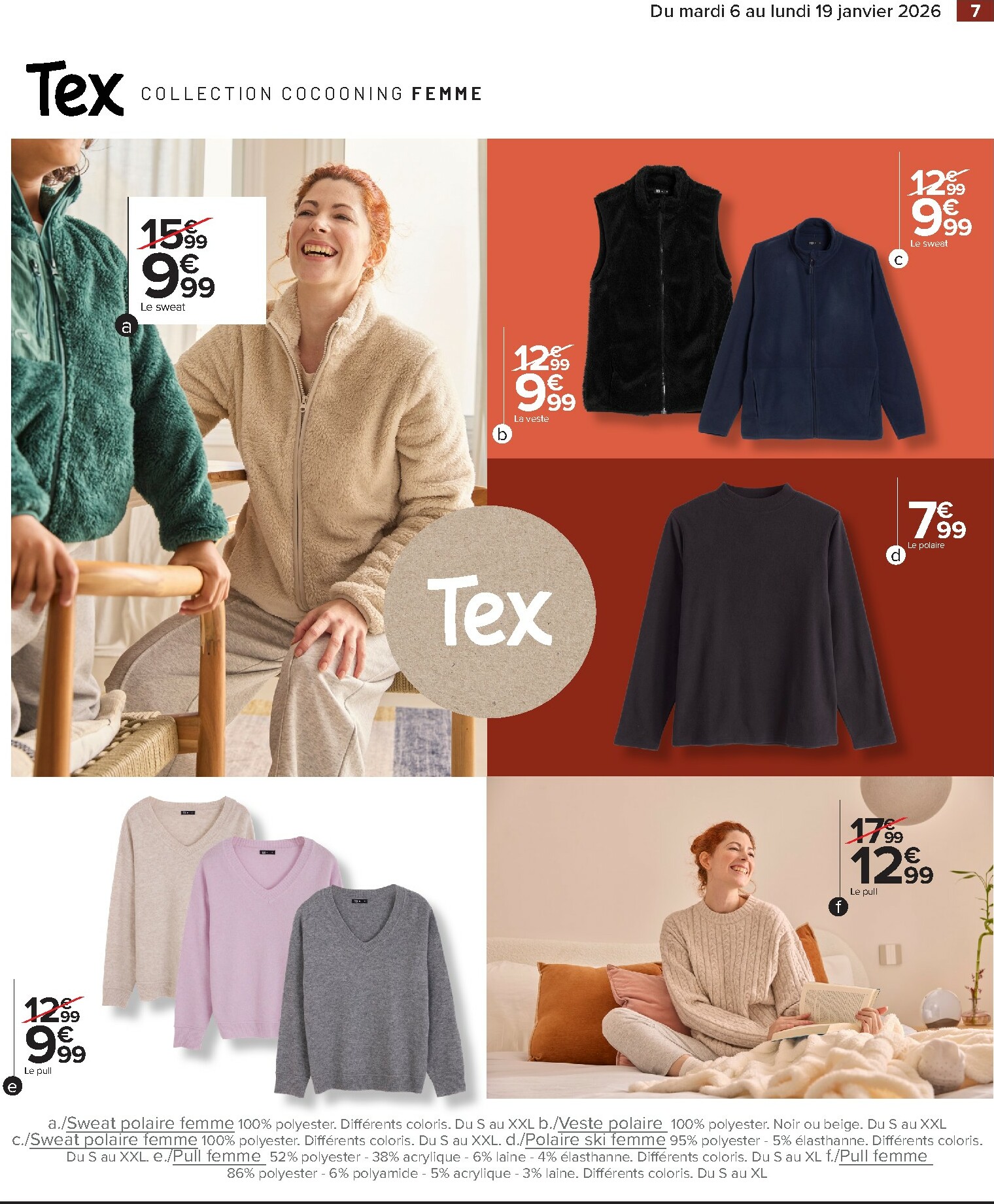 carrefour - Catalogue Carrefour - Spécial Cocooning valable du 06/01 au 19/01 - page: 7