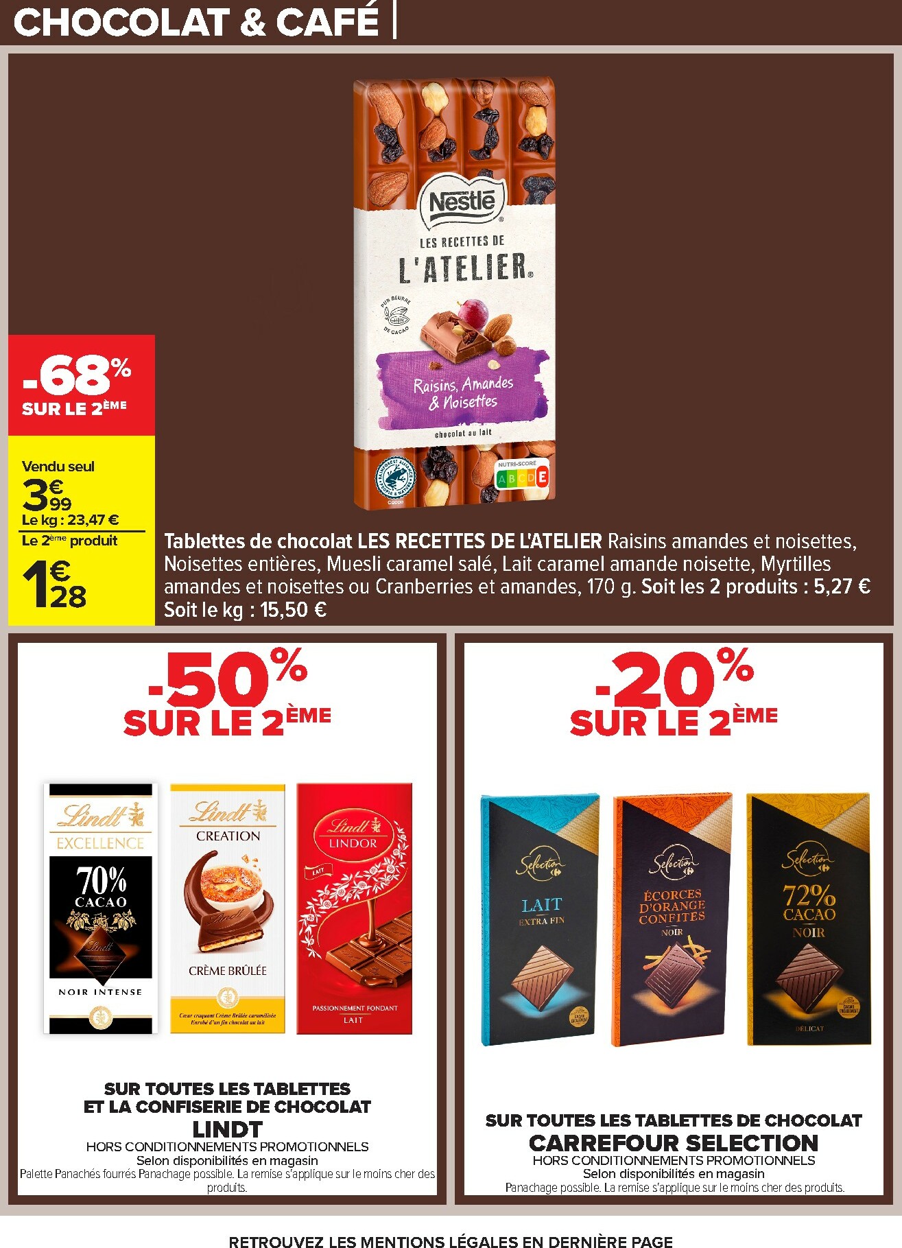 carrefour - Catalogue Carrefour - Chocolat et Café valable du 06/01 au 19/01 - page: 18