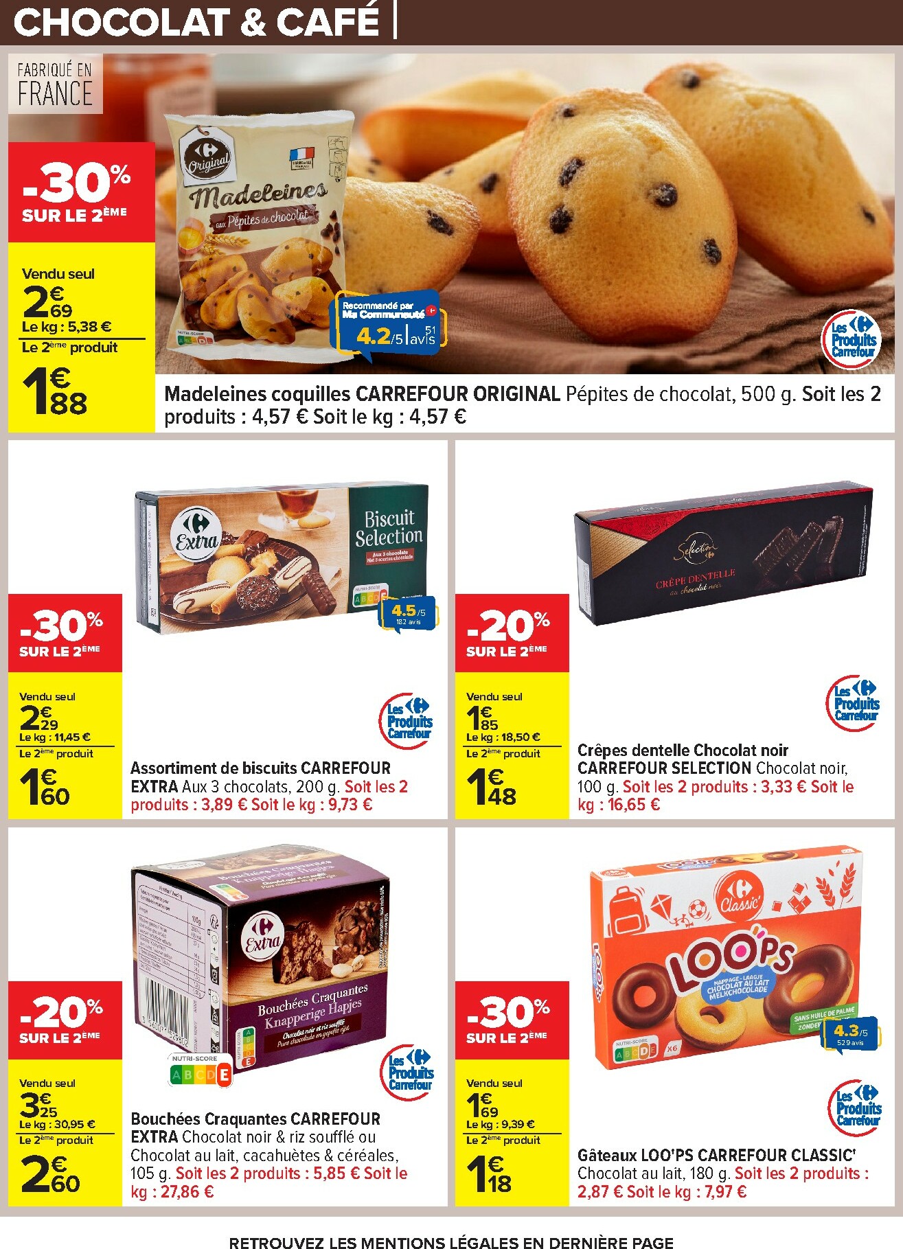 carrefour - Catalogue Carrefour - Chocolat et Café valable du 06/01 au 19/01 - page: 17