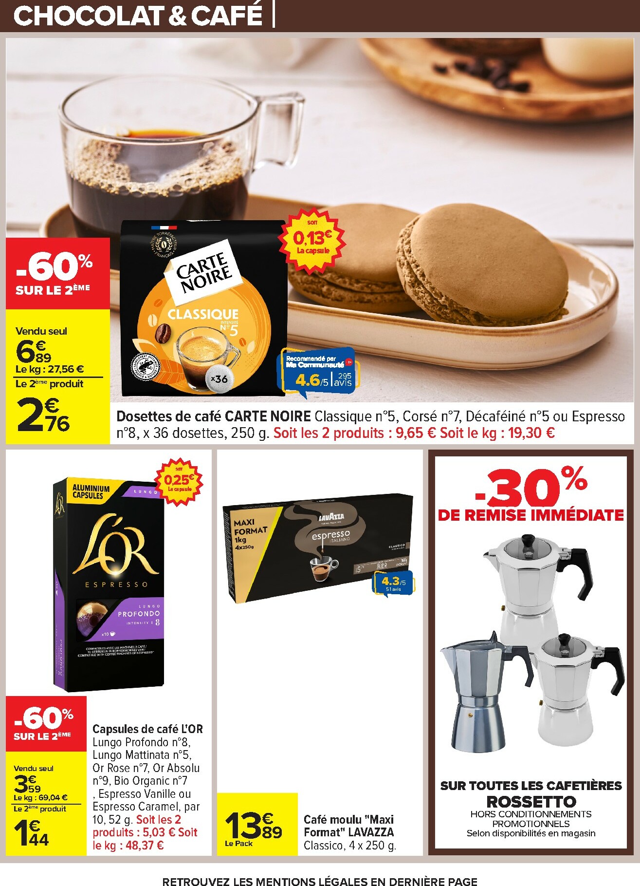 carrefour - Catalogue Carrefour - Chocolat et Café valable du 06/01 au 19/01 - page: 10