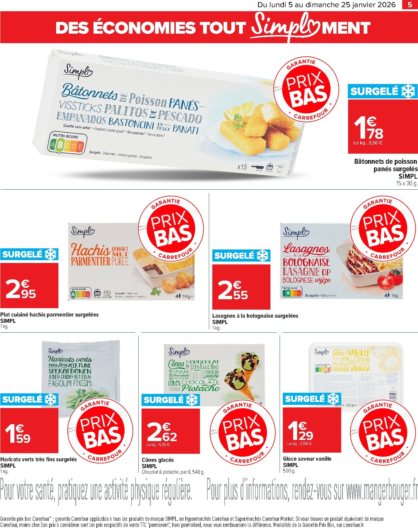 carrefour - Catalogue Carrefour - Tout Simplement valable du 05/01 au 25/01 - page: 5