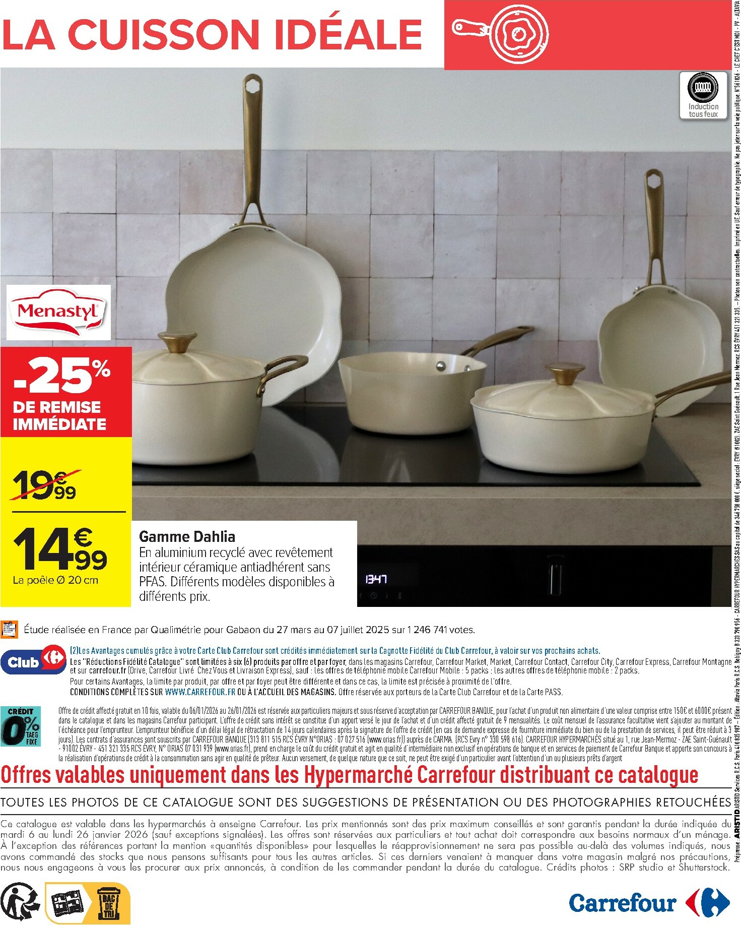 carrefour - Catalogue Carrefour - Partageons le Goût du Mieux Manger valable du 06/01 au 26/01 - page: 20
