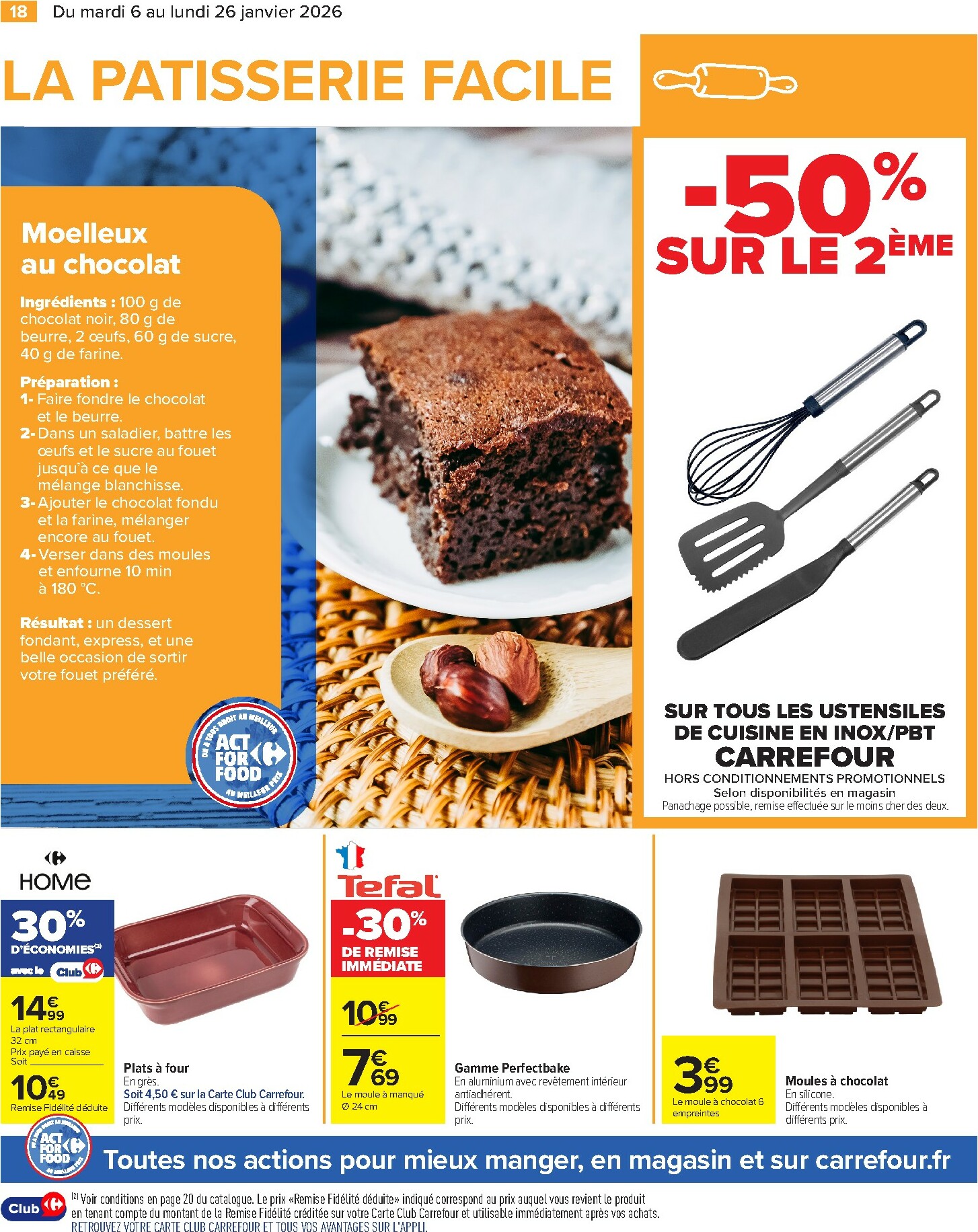 carrefour - Catalogue Carrefour - Partageons le Goût du Mieux Manger valable du 06/01 au 26/01 - page: 18