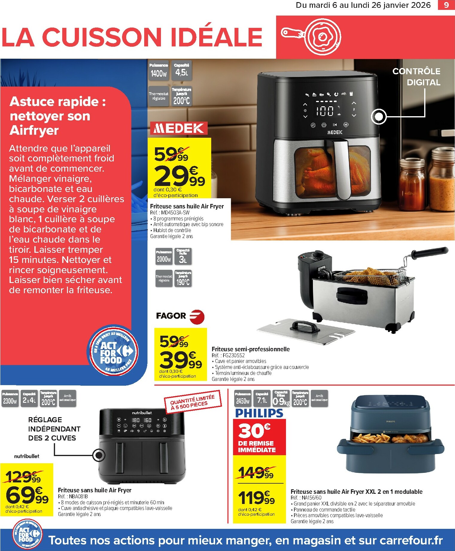 carrefour - Catalogue Carrefour - Partageons le Goût du Mieux Manger valable du 06/01 au 26/01 - page: 9