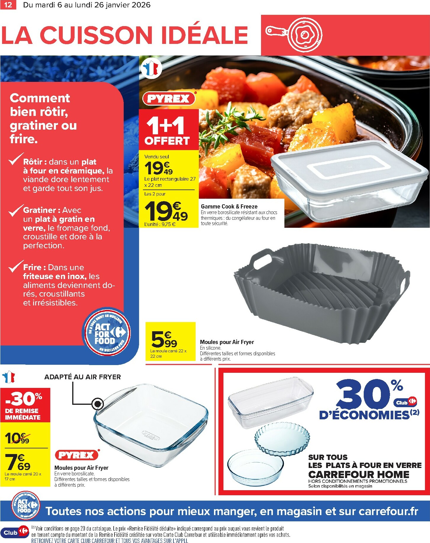 carrefour - Catalogue Carrefour - Partageons le Goût du Mieux Manger valable du 06/01 au 26/01 - page: 12