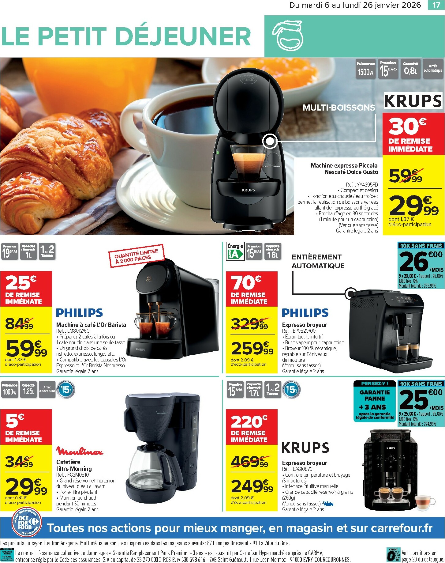 carrefour - Catalogue Carrefour - Partageons le Goût du Mieux Manger valable du 06/01 au 26/01 - page: 17