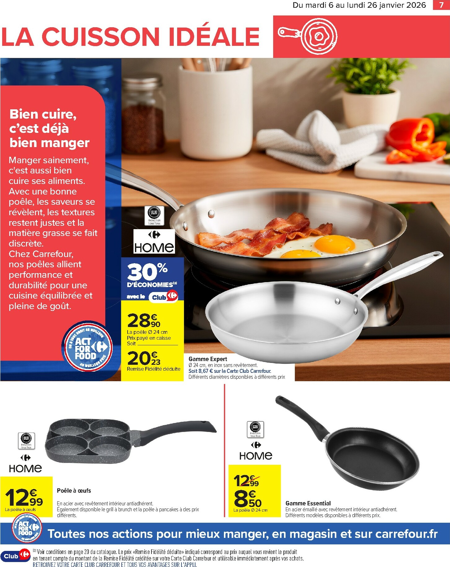 carrefour - Catalogue Carrefour - Partageons le Goût du Mieux Manger valable du 06/01 au 26/01 - page: 7