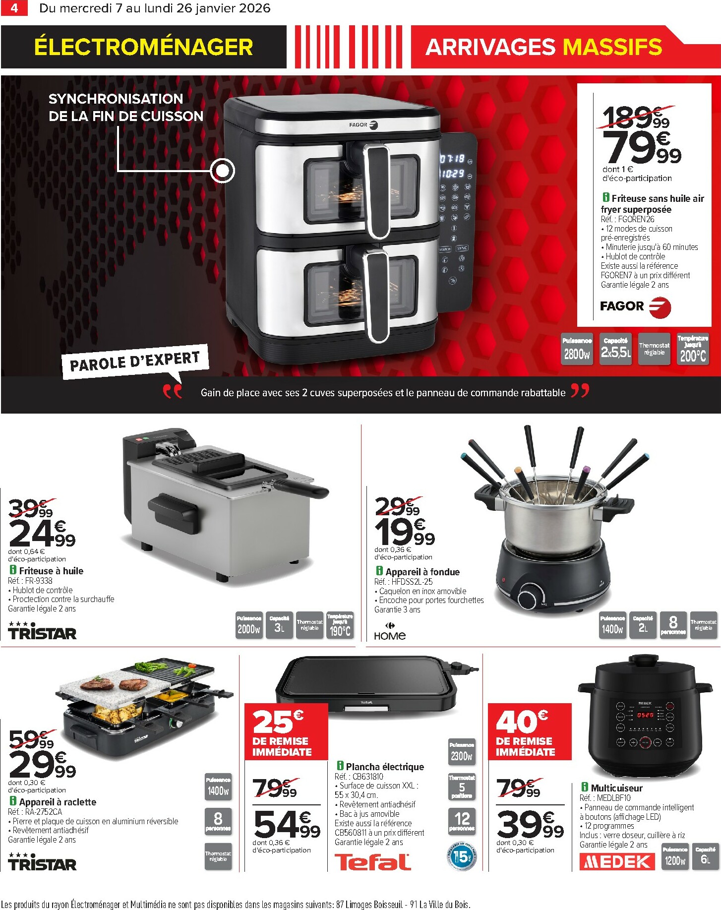 carrefour - Catalogue Carrefour - Arrivages Massifs, Restez Connectés á Vos Envies valable du 07/01 au 26/01 - page: 6