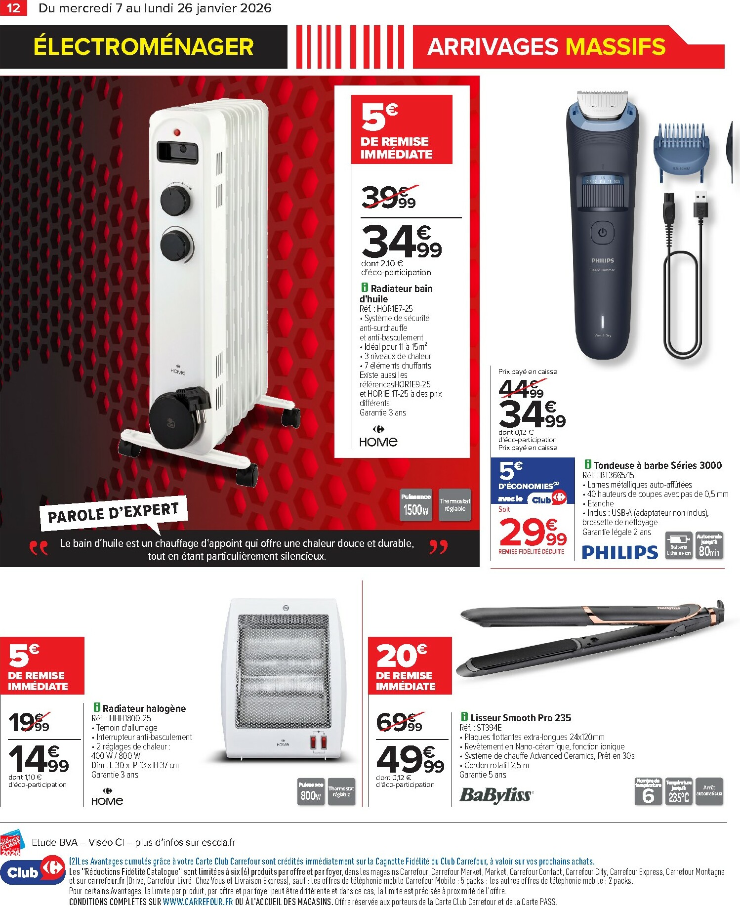 carrefour - Catalogue Carrefour - Arrivages Massifs, Restez Connectés á Vos Envies valable du 07/01 au 26/01 - page: 14