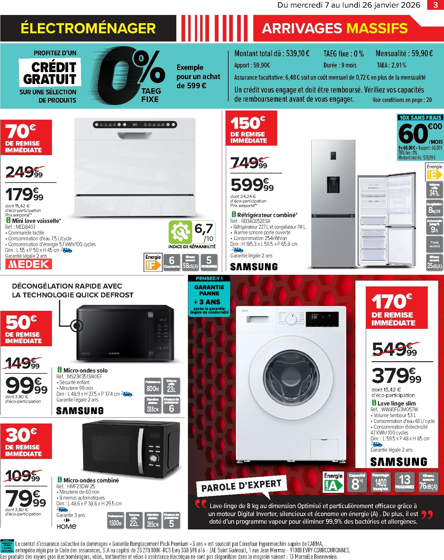 carrefour - Catalogue Carrefour - Arrivages Massifs, Restez Connectés á Vos Envies valable du 07/01 au 26/01 - page: 5