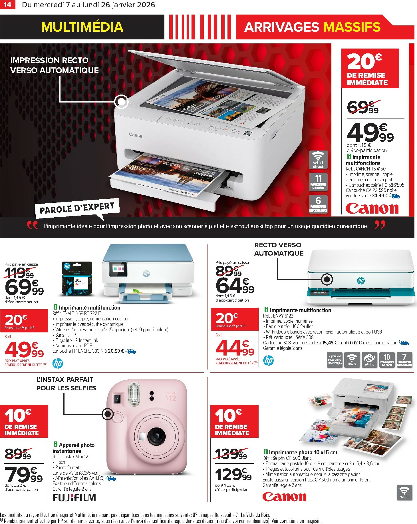 carrefour - Catalogue Carrefour - Arrivages Massifs, Restez Connectés á Vos Envies valable du 07/01 au 26/01 - page: 16