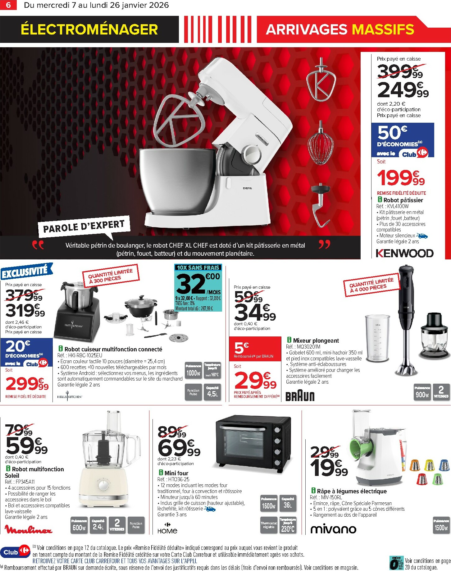 carrefour - Catalogue Carrefour - Arrivages Massifs, Restez Connectés á Vos Envies valable du 07/01 au 26/01 - page: 8