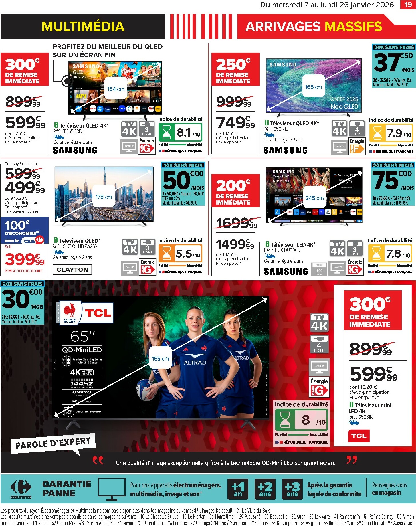 carrefour - Catalogue Carrefour - Arrivages Massifs, Restez Connectés á Vos Envies valable du 07/01 au 26/01 - page: 21