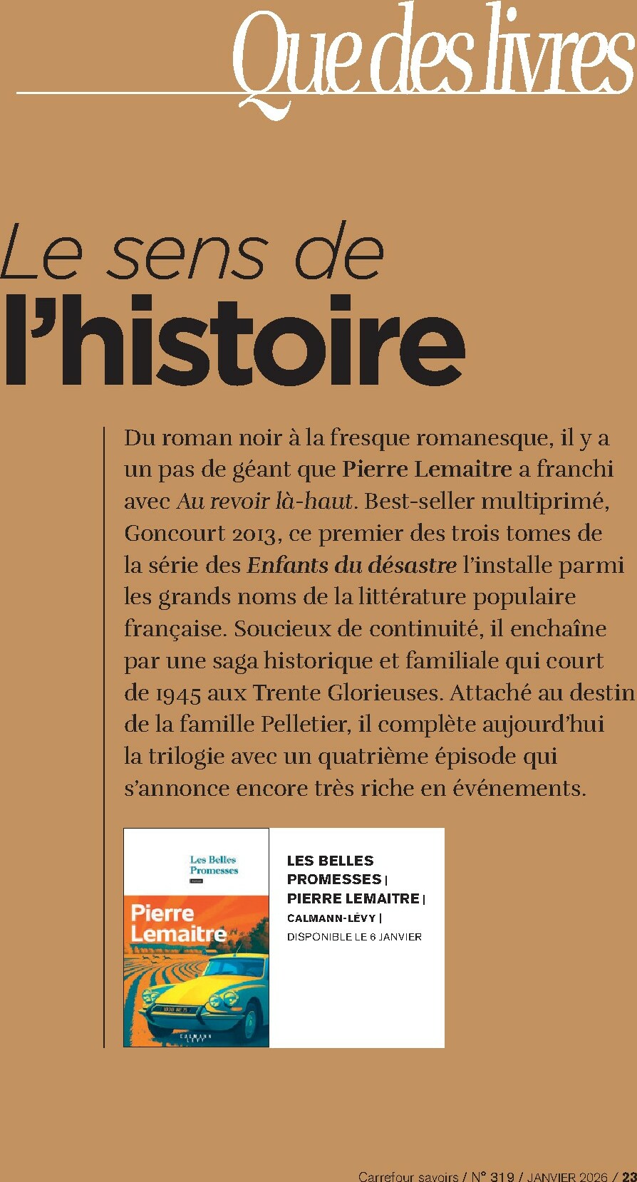 carrefour - Catalogue Carrefour - A Chacun sa Culture valable du 01/01 au 31/01 - page: 23