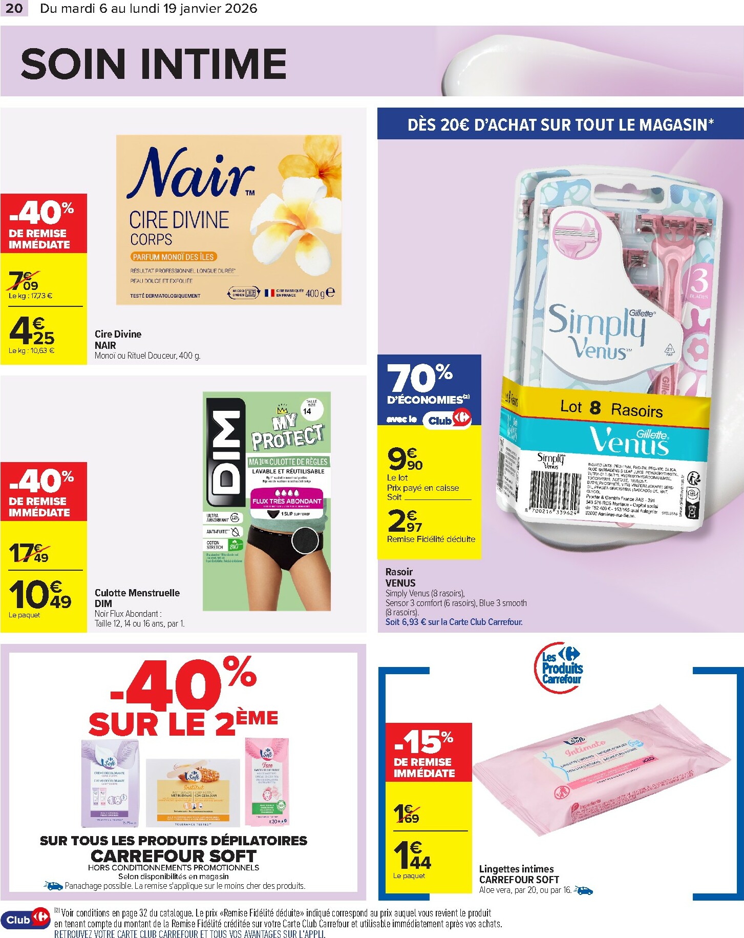 carrefour - Catalogue Carrefour - Toutes en Beauté valable du 06/01 au 19/01 - page: 22
