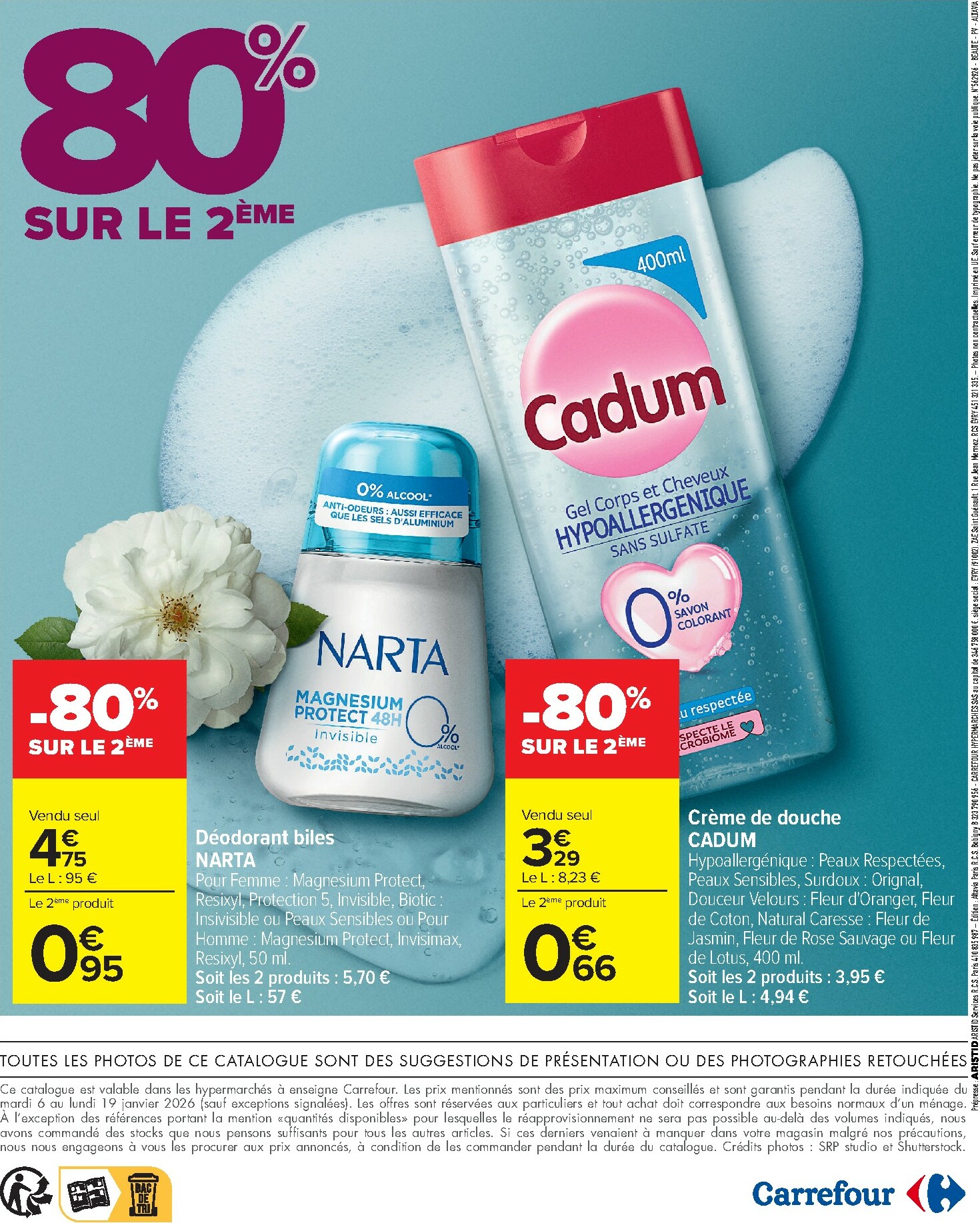 carrefour - Catalogue Carrefour - Toutes en Beauté valable du 06/01 au 19/01 - page: 2