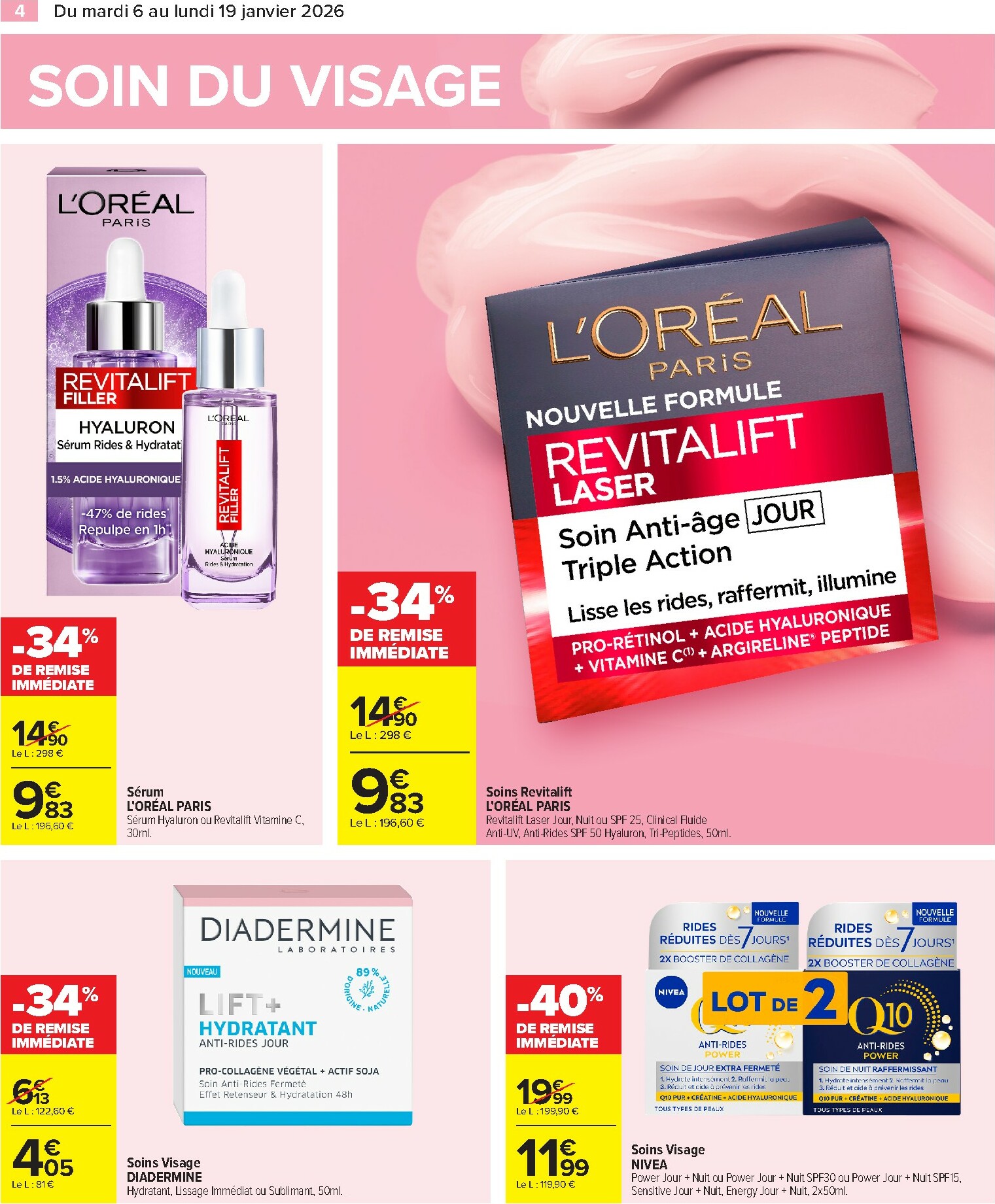 carrefour - Catalogue Carrefour - Toutes en Beauté valable du 06/01 au 19/01 - page: 6