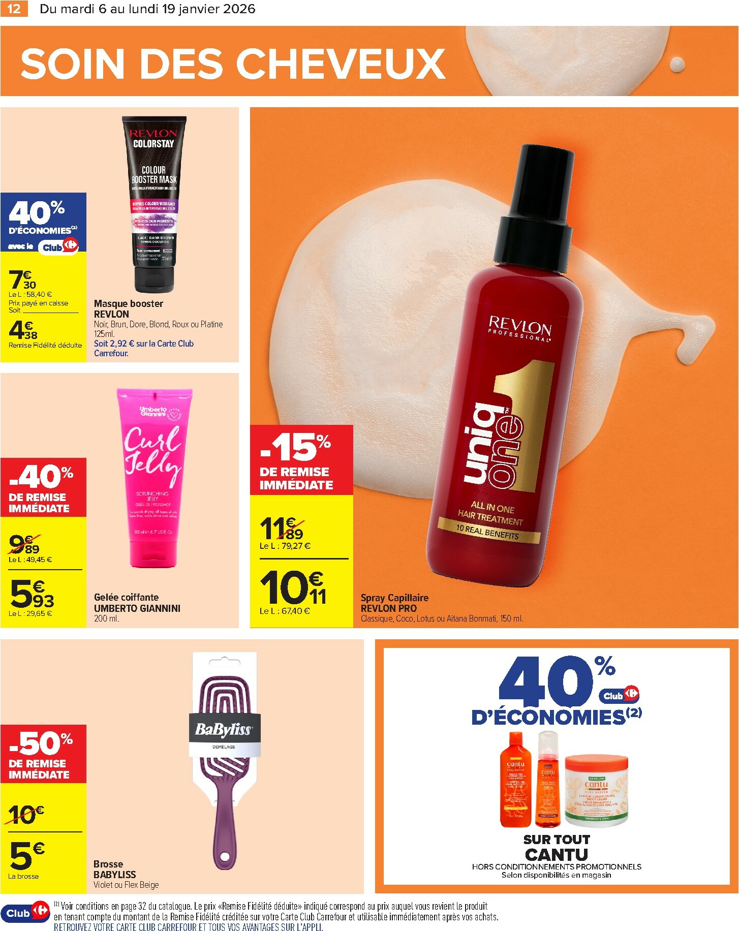 carrefour - Catalogue Carrefour - Toutes en Beauté valable du 06/01 au 19/01 - page: 14
