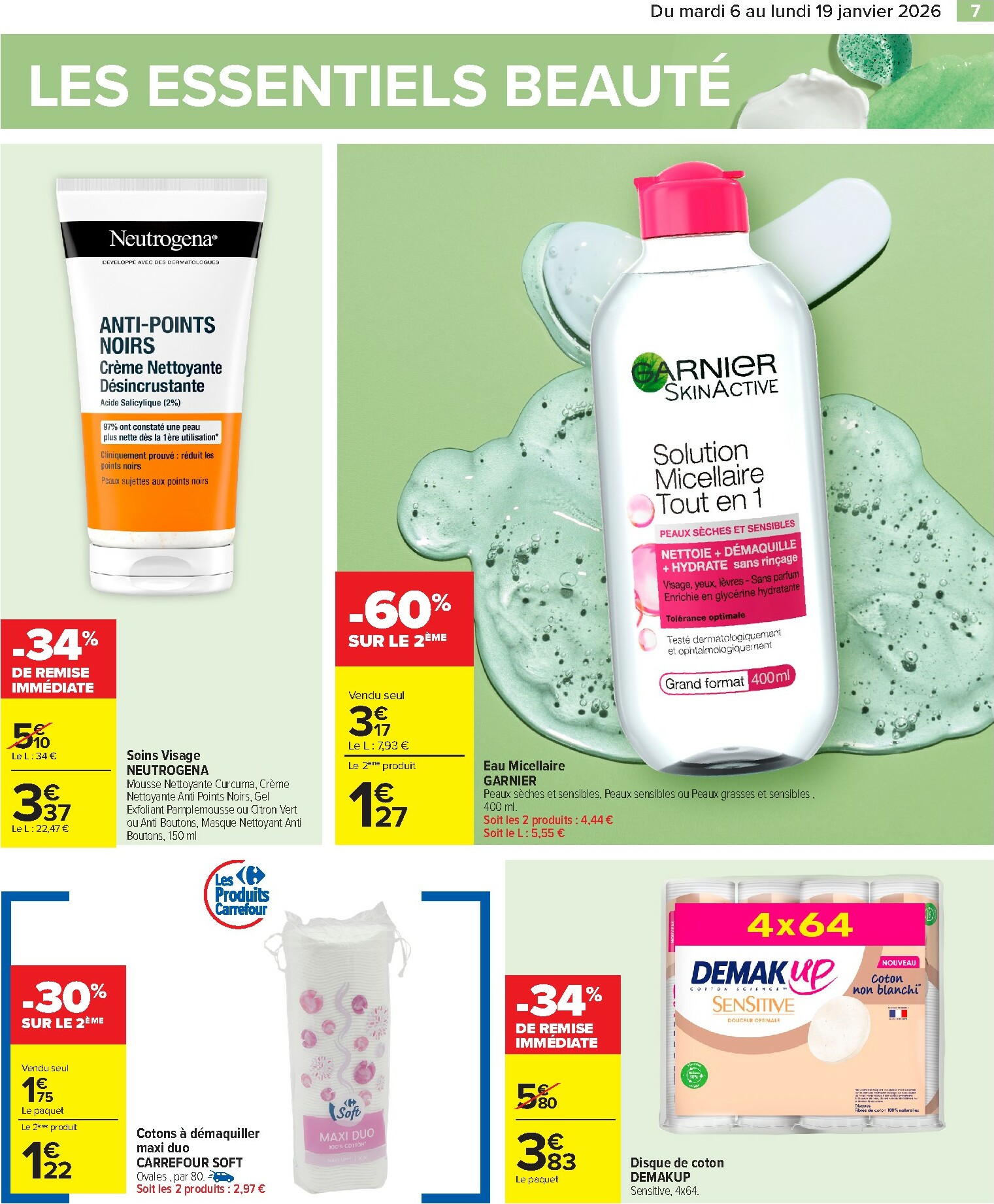 carrefour - Catalogue Carrefour - Toutes en Beauté valable du 06/01 au 19/01 - page: 9