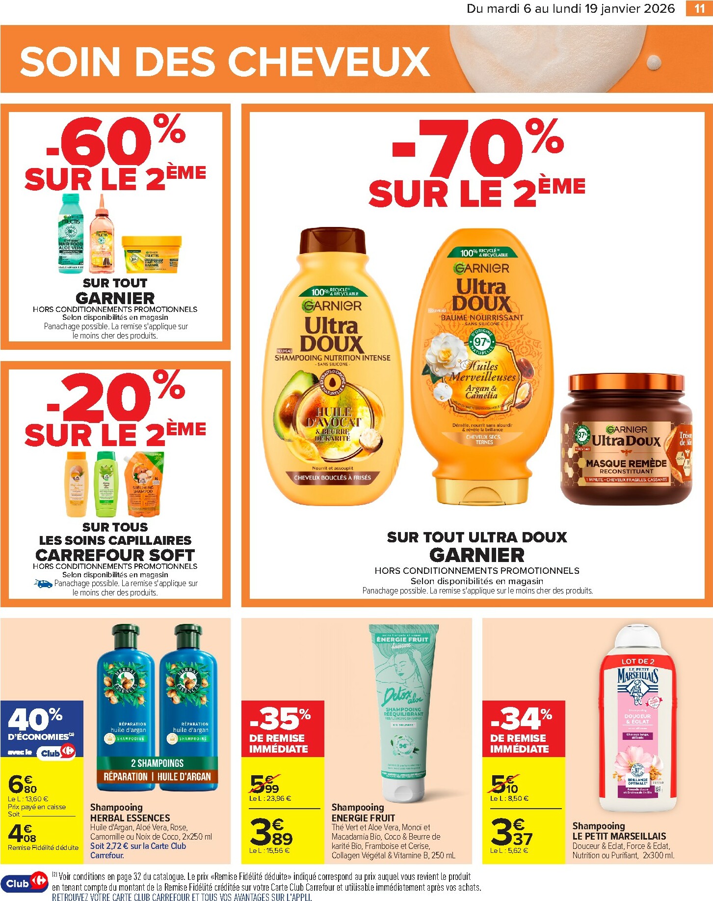 carrefour - Catalogue Carrefour - Toutes en Beauté valable du 06/01 au 19/01 - page: 13