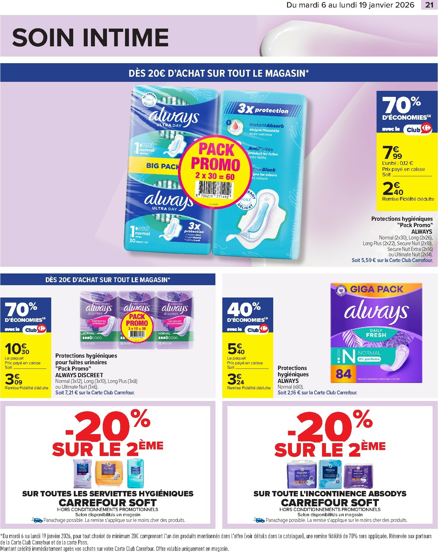 carrefour - Catalogue Carrefour - Toutes en Beauté valable du 06/01 au 19/01 - page: 23