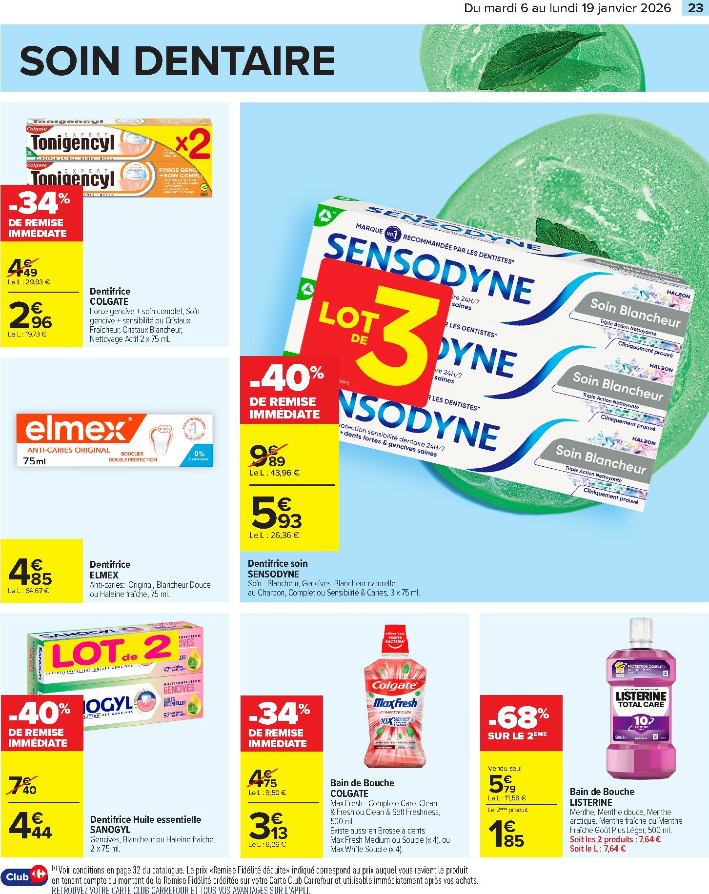 carrefour - Catalogue Carrefour - Toutes en Beauté valable du 06/01 au 19/01 - page: 25