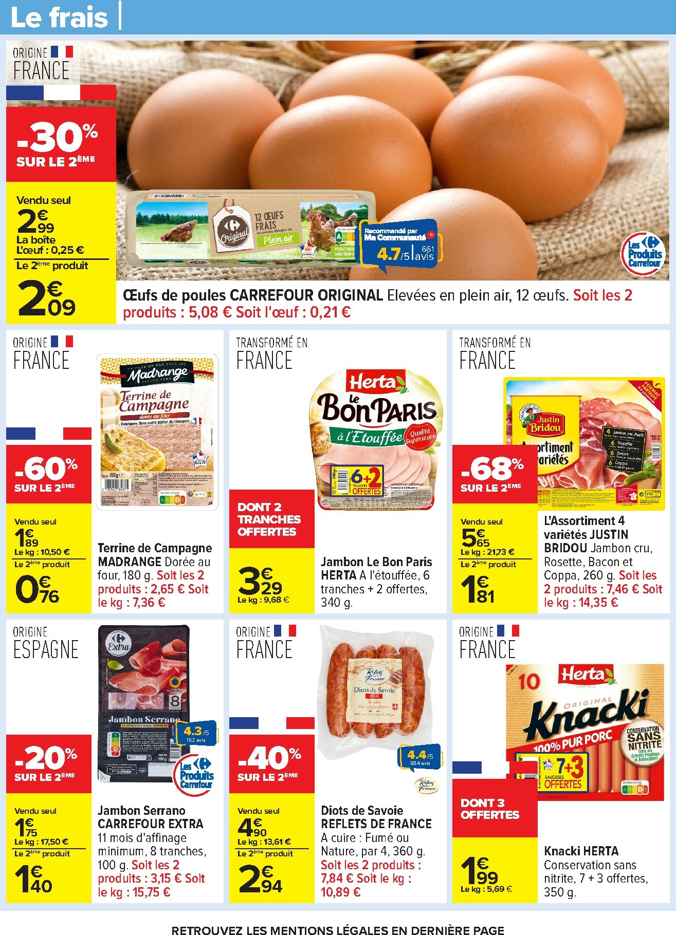 carrefour - Catalogue Carrefour valable du 13/01 au 26/01 - page: 33