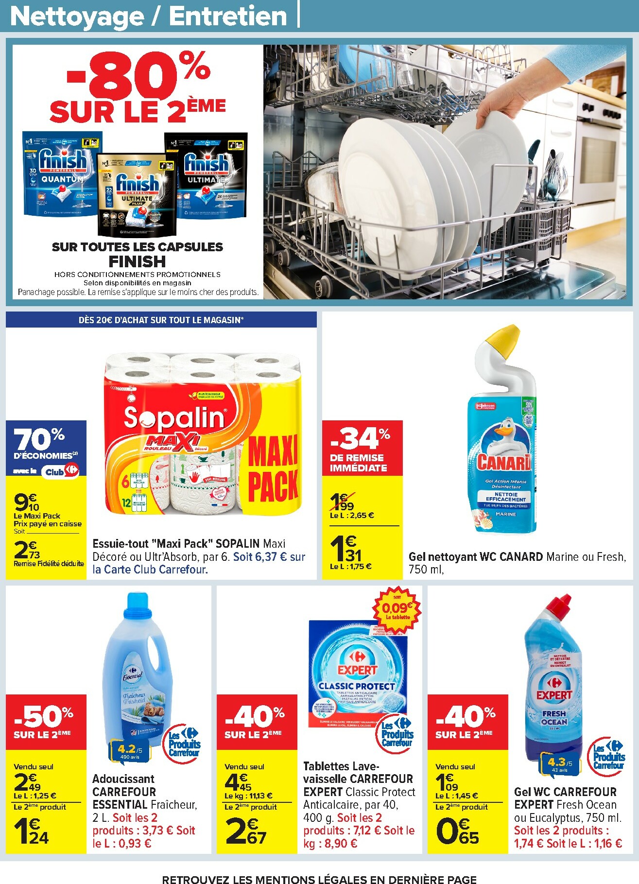 carrefour - Catalogue Carrefour valable du 13/01 au 26/01 - page: 60