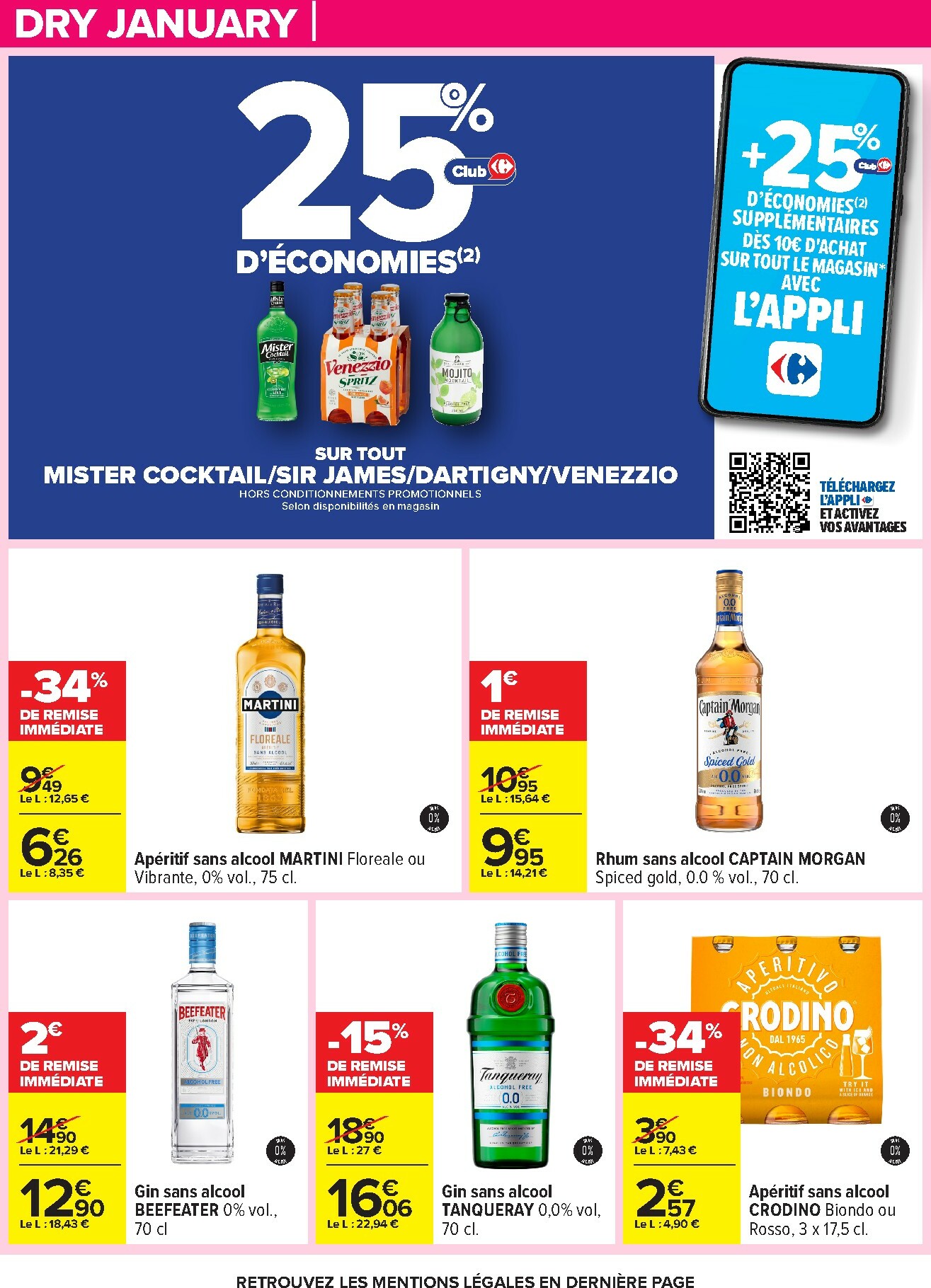 carrefour - Catalogue Carrefour valable du 13/01 au 26/01 - page: 47