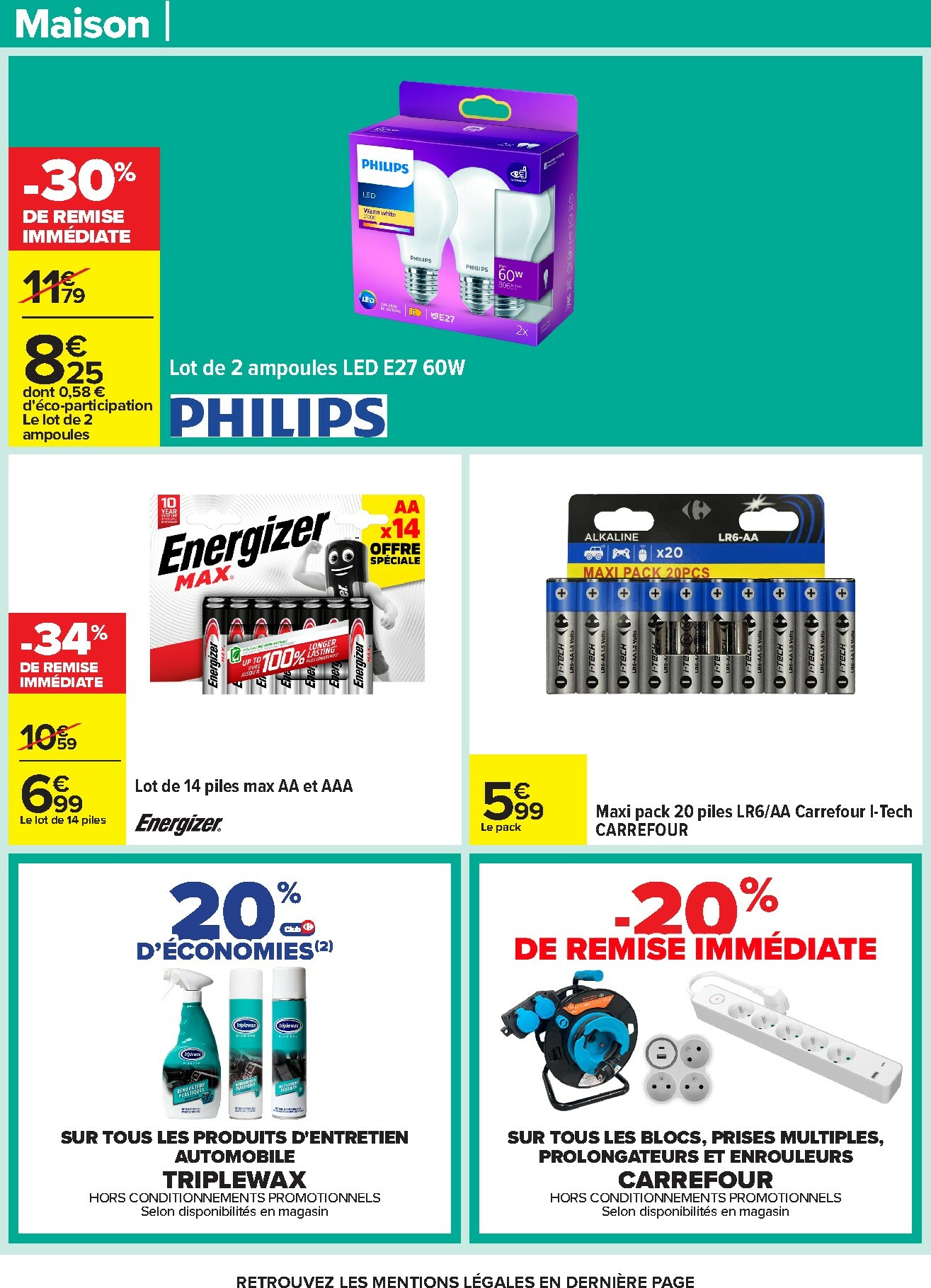 carrefour - Catalogue Carrefour valable du 13/01 au 26/01 - page: 76