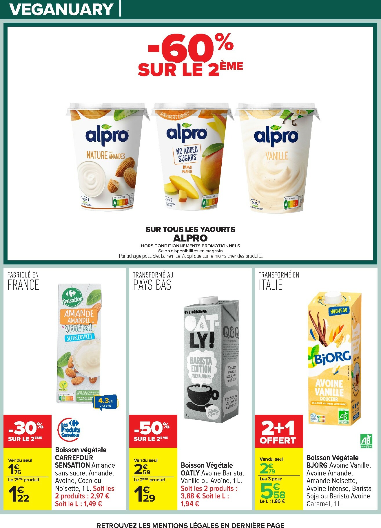 carrefour - Catalogue Carrefour valable du 13/01 au 26/01 - page: 45