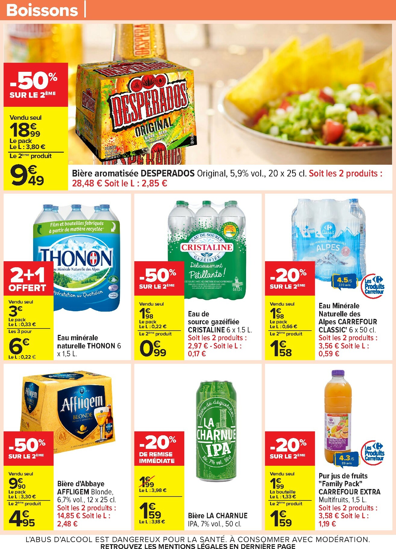 carrefour - Catalogue Carrefour valable du 13/01 au 26/01 - page: 56