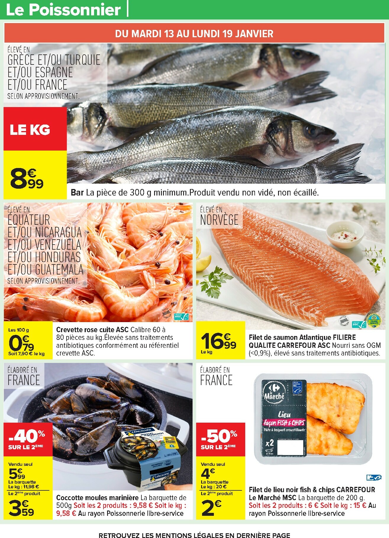 carrefour - Catalogue Carrefour valable du 13/01 au 26/01 - page: 25