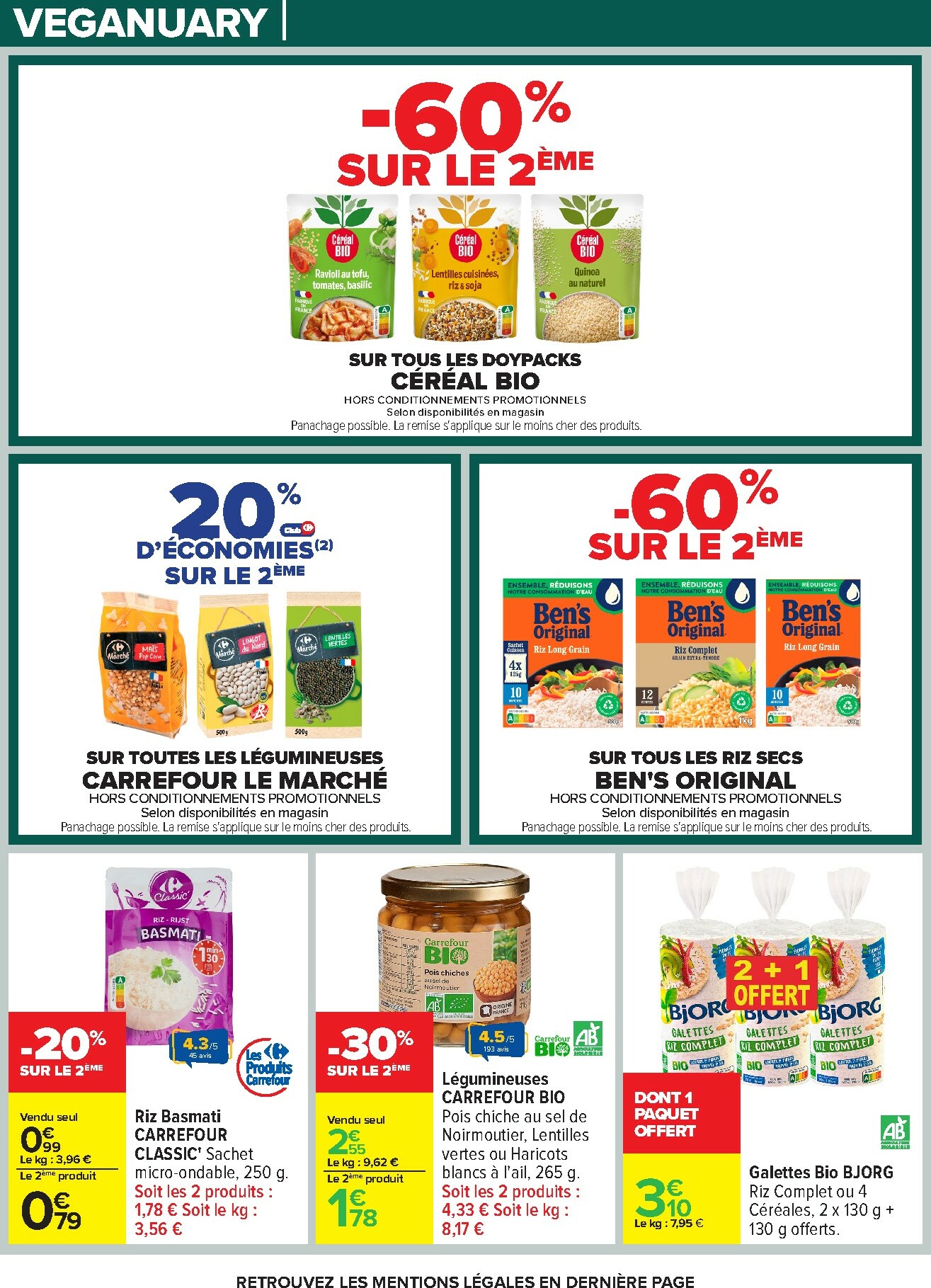 carrefour - Catalogue Carrefour valable du 13/01 au 26/01 - page: 42