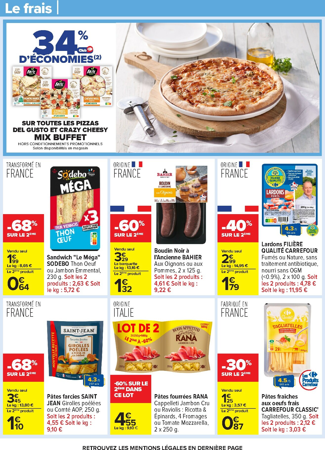 carrefour - Catalogue Carrefour valable du 13/01 au 26/01 - page: 34