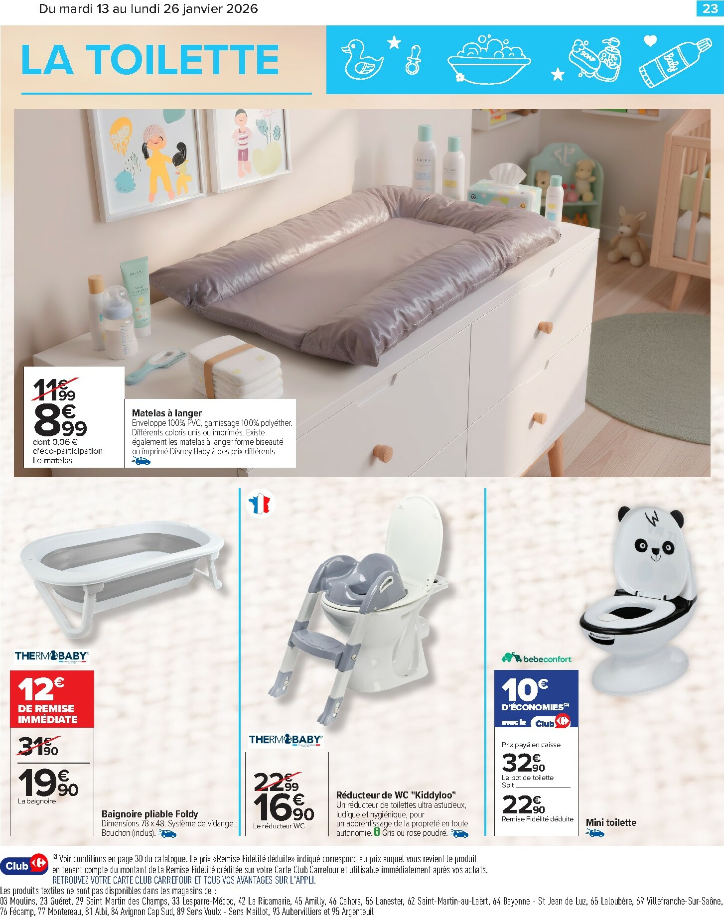 carrefour - Catalogue Carrefour - Babydays valable du 13/01 au 26/01 - page: 25