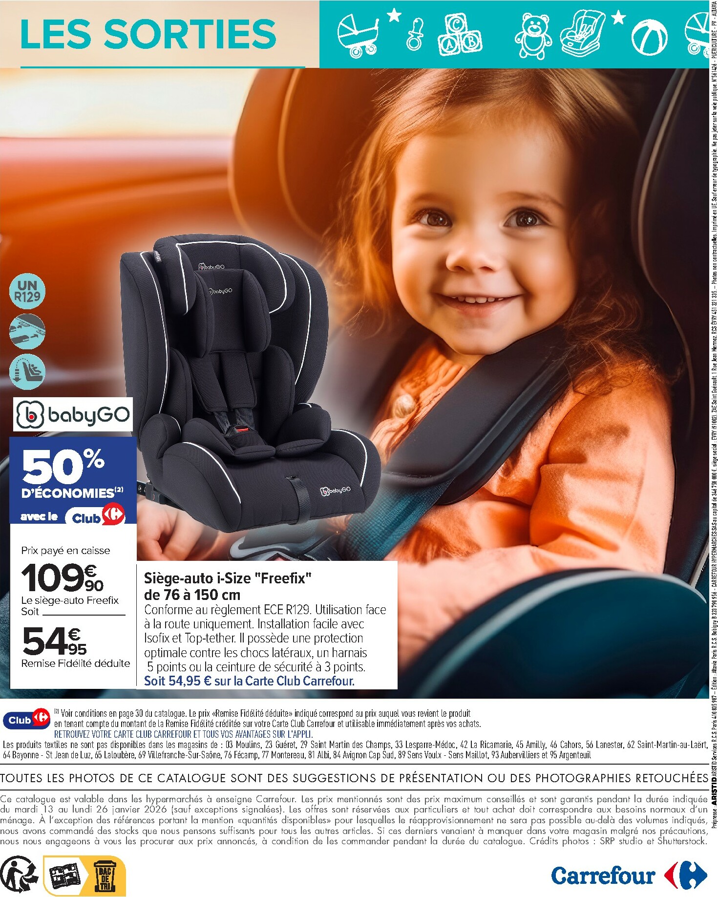 carrefour - Catalogue Carrefour - Babydays valable du 13/01 au 26/01 - page: 2