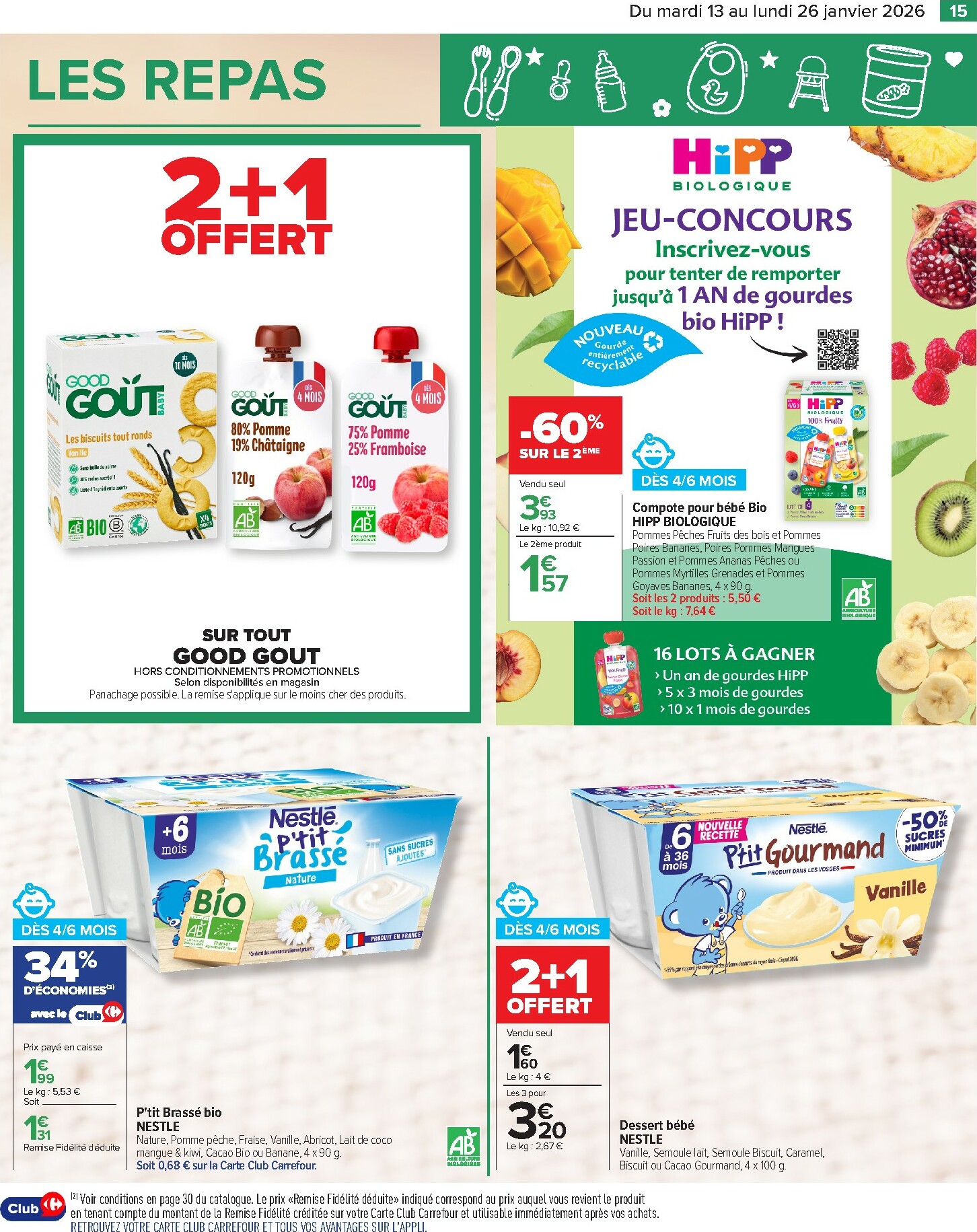 carrefour - Catalogue Carrefour - Babydays valable du 13/01 au 26/01 - page: 17