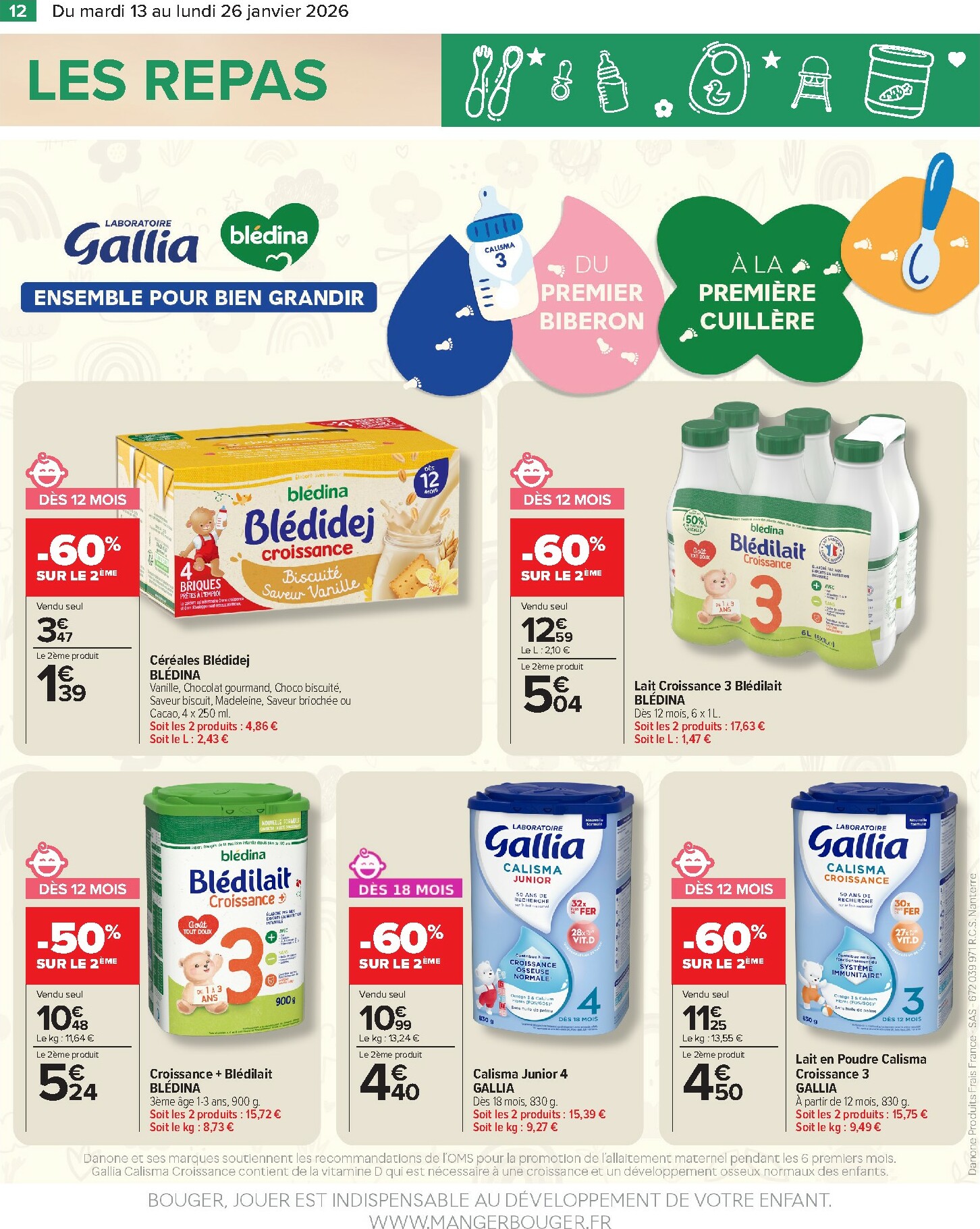 carrefour - Catalogue Carrefour - Babydays valable du 13/01 au 26/01 - page: 14