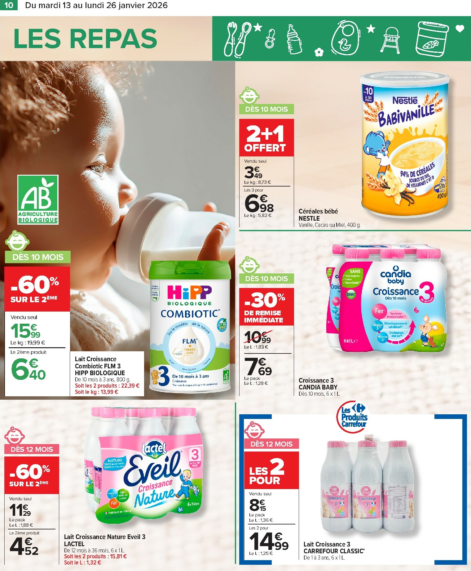 carrefour - Catalogue Carrefour - Babydays valable du 13/01 au 26/01 - page: 12