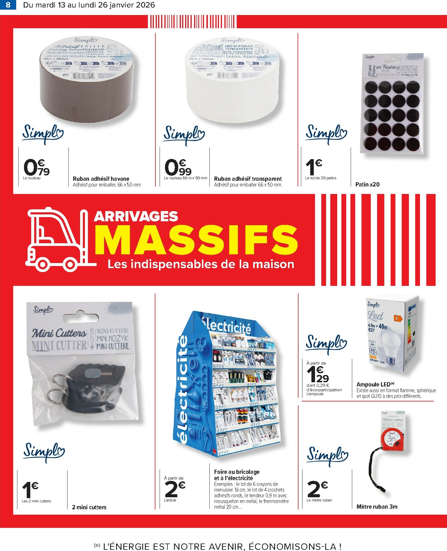 carrefour - Catalogue Carrefour - Arrivages Massifs valable du 13/01 au 26/01 - page: 9