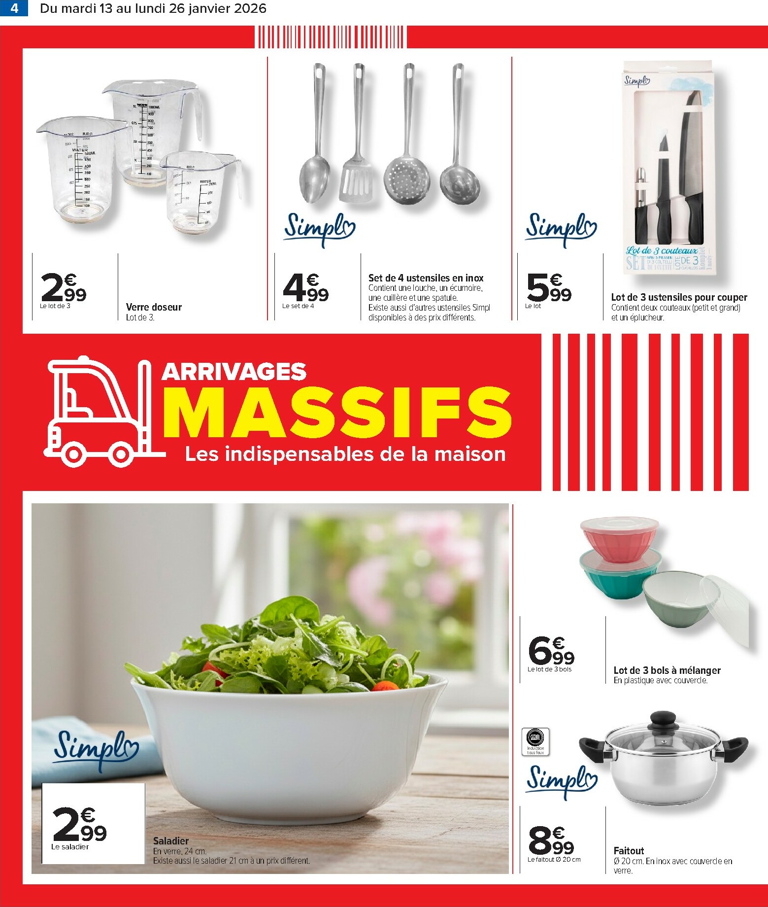 carrefour - Catalogue Carrefour - Arrivages Massifs valable du 13/01 au 26/01 - page: 5
