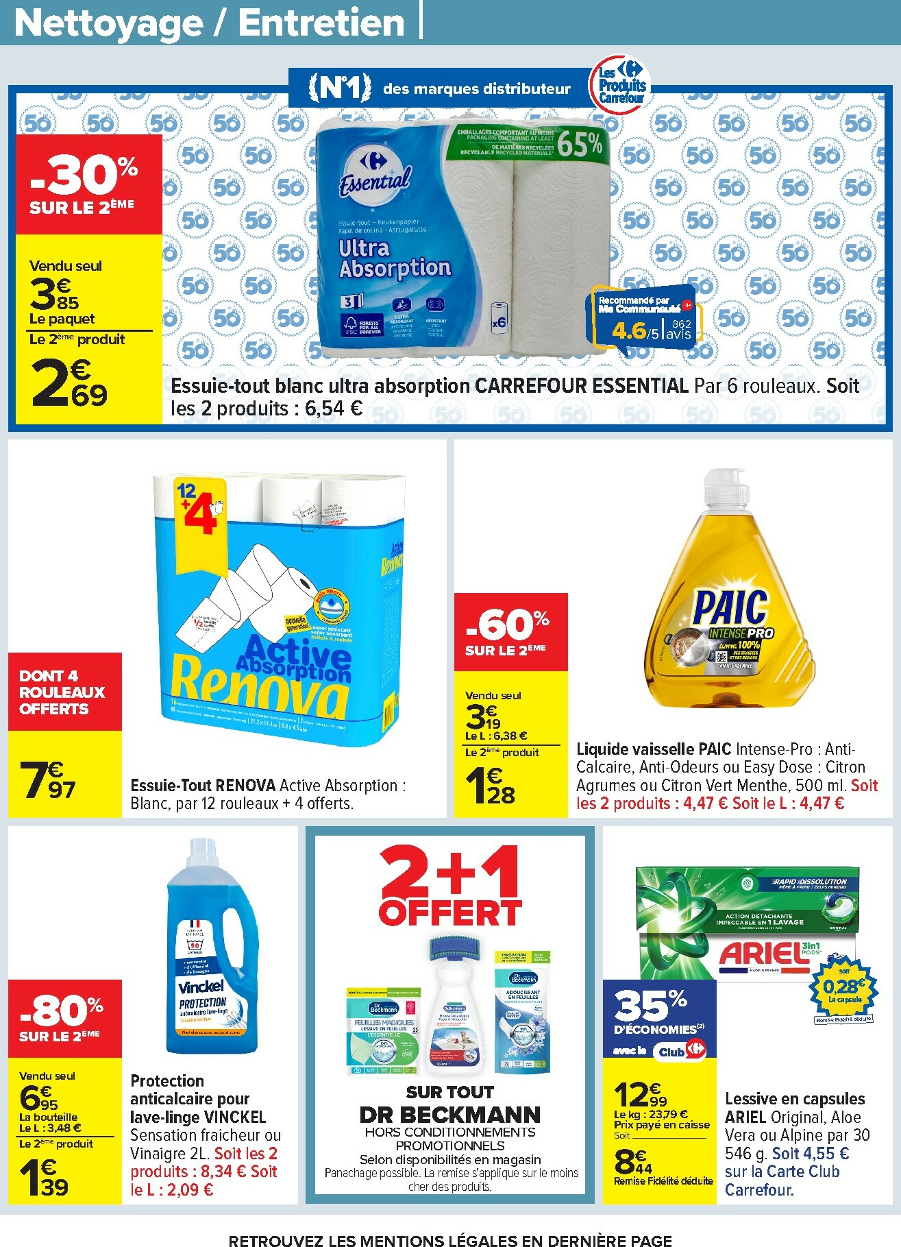 carrefour - Catalogue Carrefour valable du 20/01 au 02/02 - page: 61